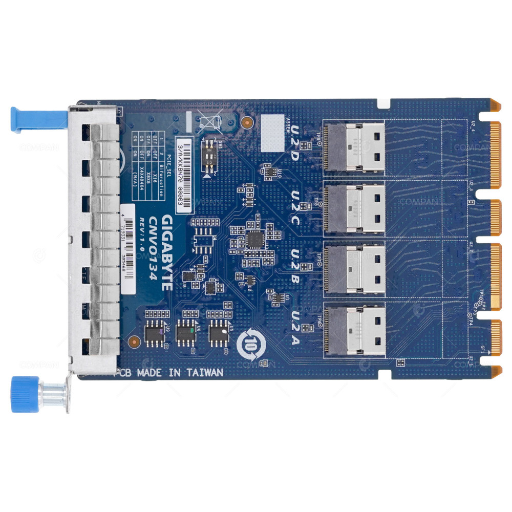 CNVO134  CNVO134 GIGABYTE 4-PORT NVME U.2 PCIE OCP FOR R282-Z90 R282-Z91