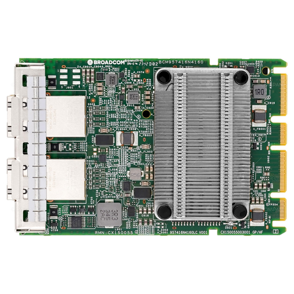 P13640-001 HP DUAL PORT 10G RJ-45 NETWORK INTERFACE ADAPTER FOR PROLIANT G10 G11