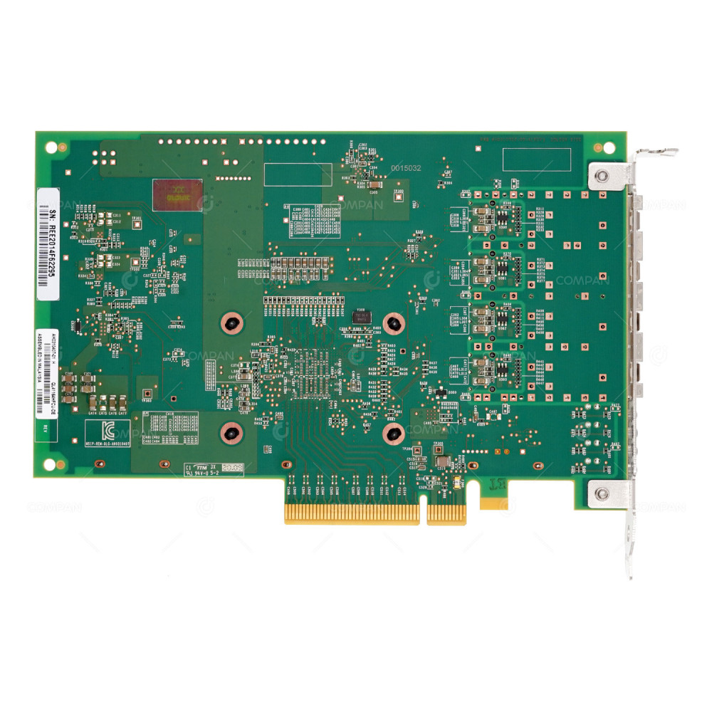0HY9T  DELL QLOGIC FASTLINQ QL41164HFCU 4-PORT 10G SFP+ PCIE 3.0 X8 CONVERGED NETWORK ADAPTER FOR R440 R540 R640 R740 R740XD R840 R840