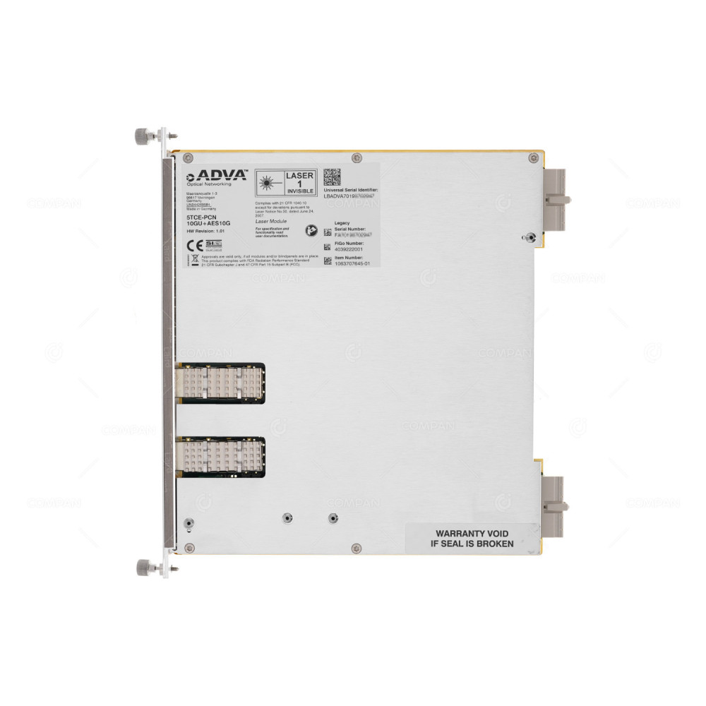 1063707645-01  ADVA 5TCE-PCN 10GU+AES10G 5-PORT 10GB FC NETWORK CARD MODULE