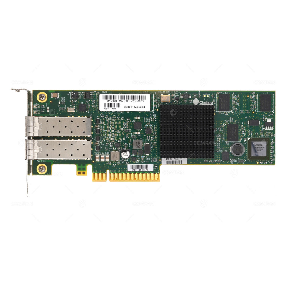 84FDM LP  DELL 10G SFP+ PCIE X8 NETWORK ADAPTER LOW PROFILE FOR SC8000