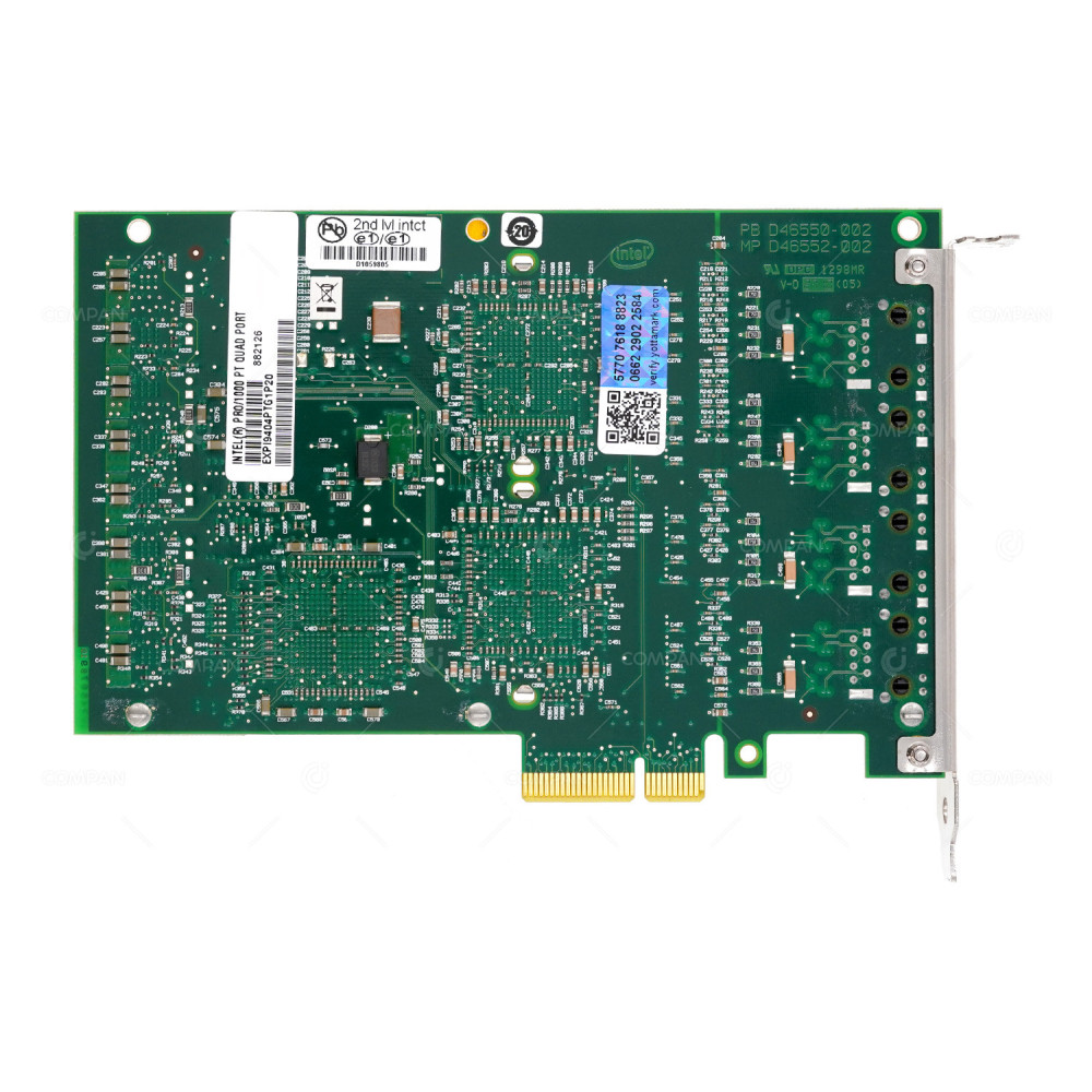 D45774-010  INTEL PRO/1000 PT  4-PORT 1G RJ-45 PCIE NETWORK ADAPTER