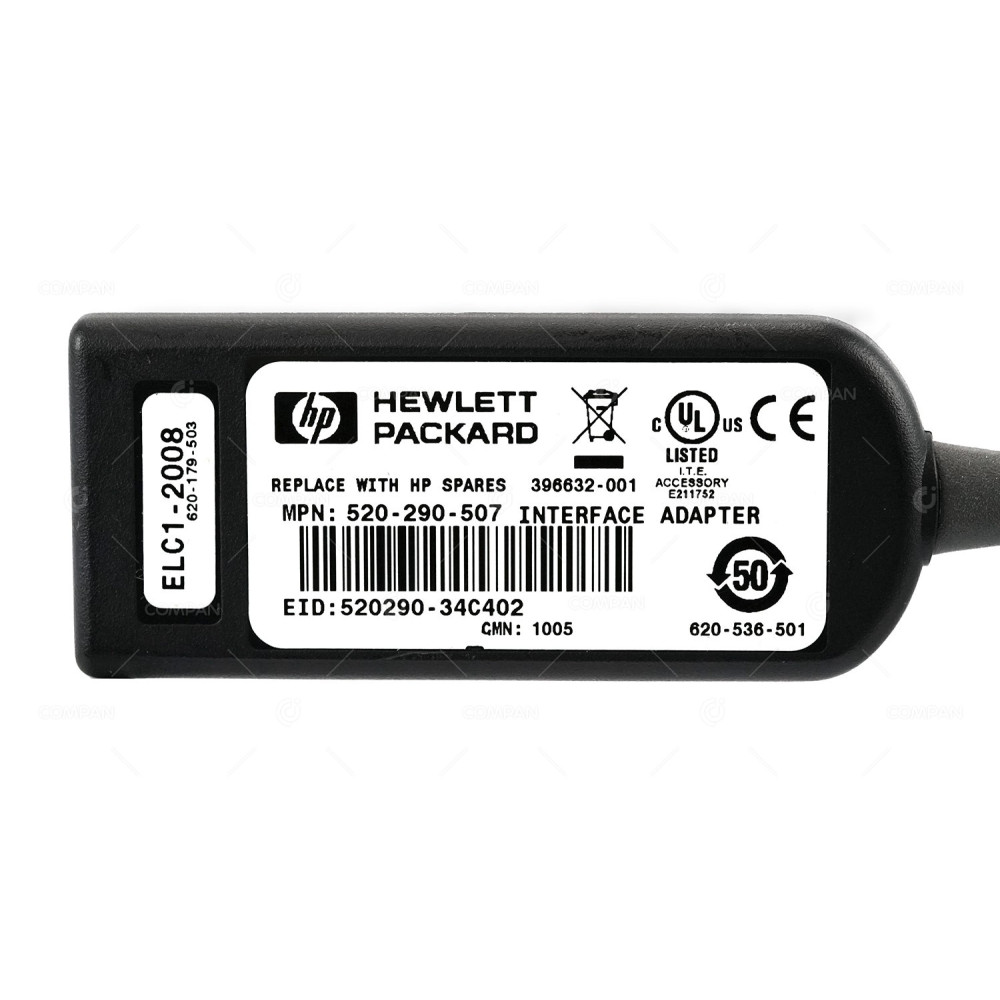 396632-001 HP PS/2 TO RJ45 KVM INTERFACE ADAPTER CABLE