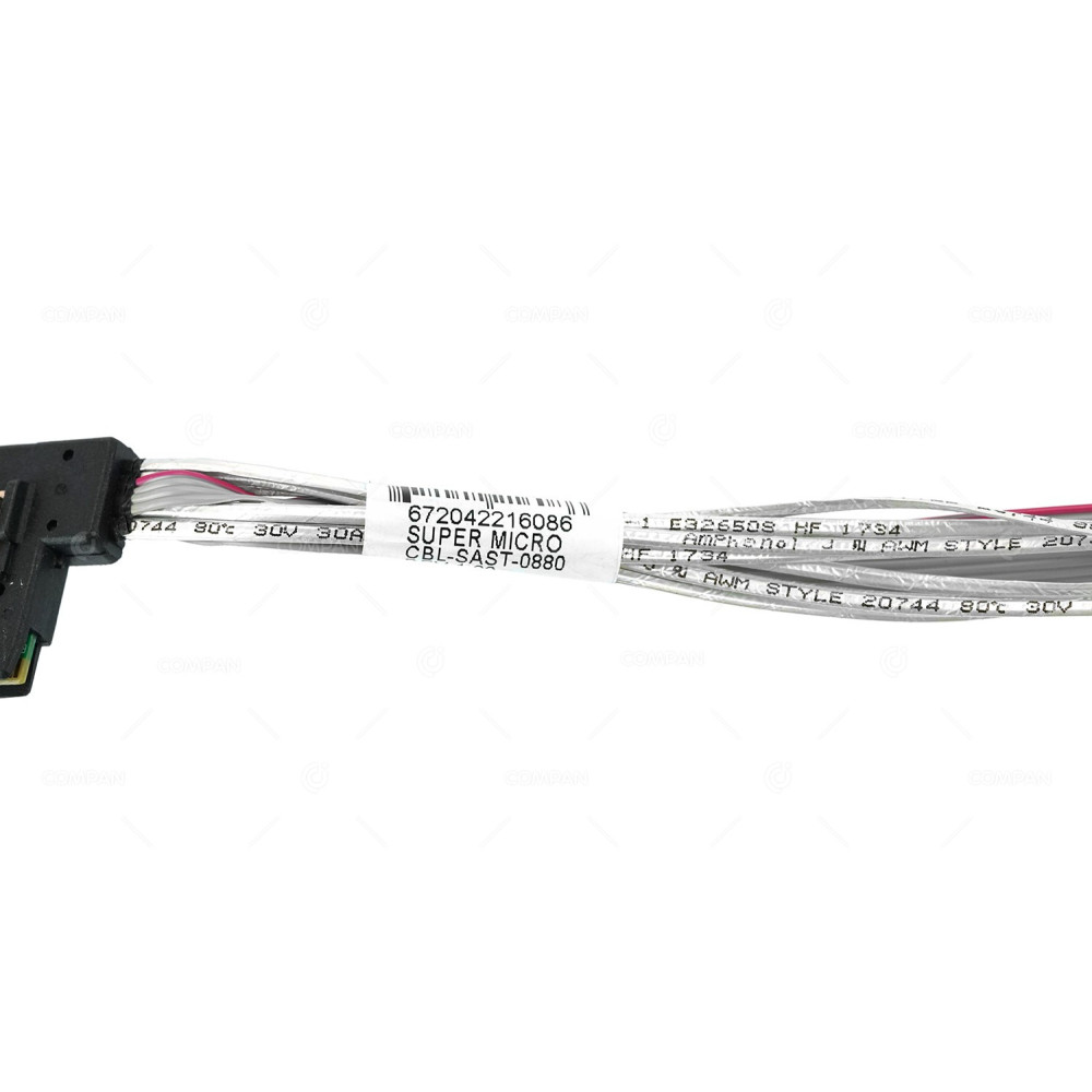 CBL-SAST-0880 SUPERMICRO MINI SAS TO 4X SATA INTERNAL CABLE 0.55M