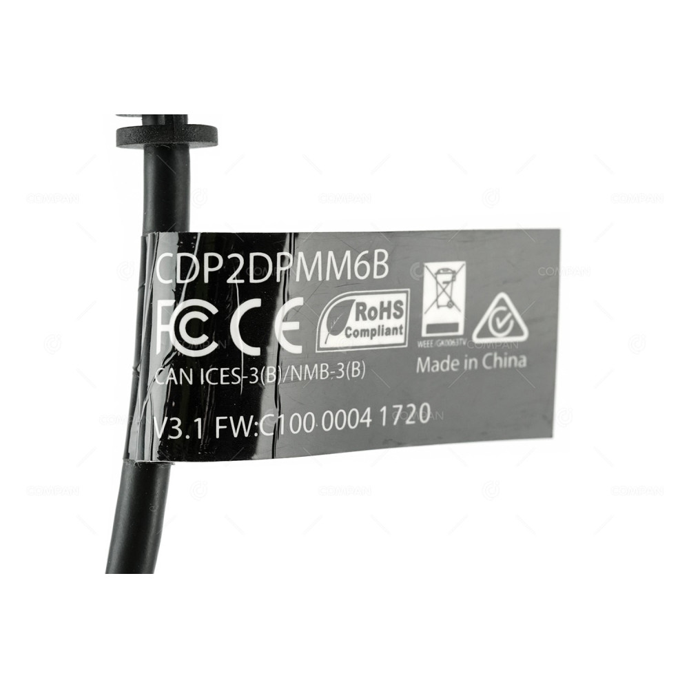 CDP2DPMM6B STARTECH DISPLAYPORT TO USB-C CABLE 1.8M