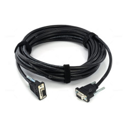 1180027206 NEW  AMPHENOL EXTERNAL SERIAL NULL MODEM DB9 F TO D CABLE