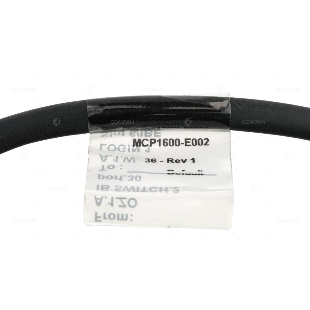 MCP1600-E002 MELLANOX PASSIVE COPPER  IB EDR 100GB/S QSFP LSZH 28AWG CABLE 2M