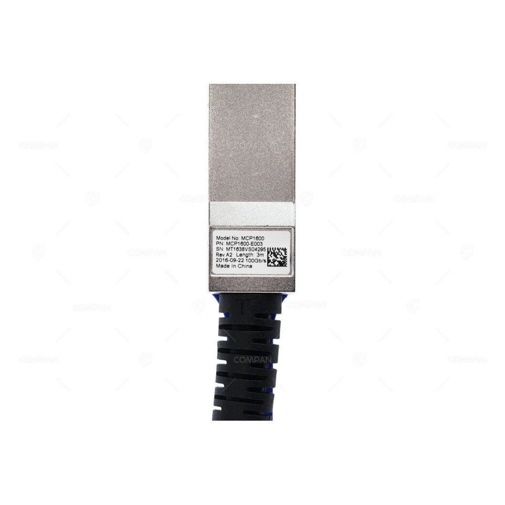 MCP1600-E003 MELLANOX PASSIVE COPPER IB EDR 100GB/S QSFP 26AWG CABLE 3M