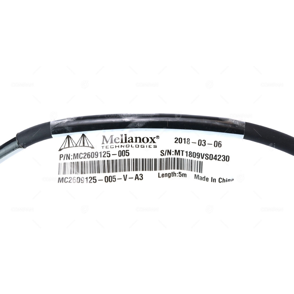 MC2609125-005 MELLANOX 40GBE QSFP TO 4X 10GBE SFP+ PASSIVE COPPER HYBRID CABLE 5M MC2609125-005-V-A3