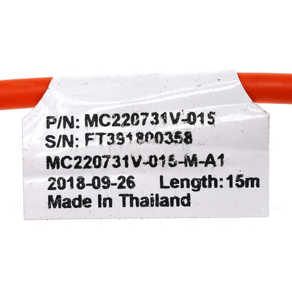 MC220731V-015 MELLANOX ACTIVE FIBER CABLE FDR 56GB/S QSFP 15M MC220731V-015-M-A1