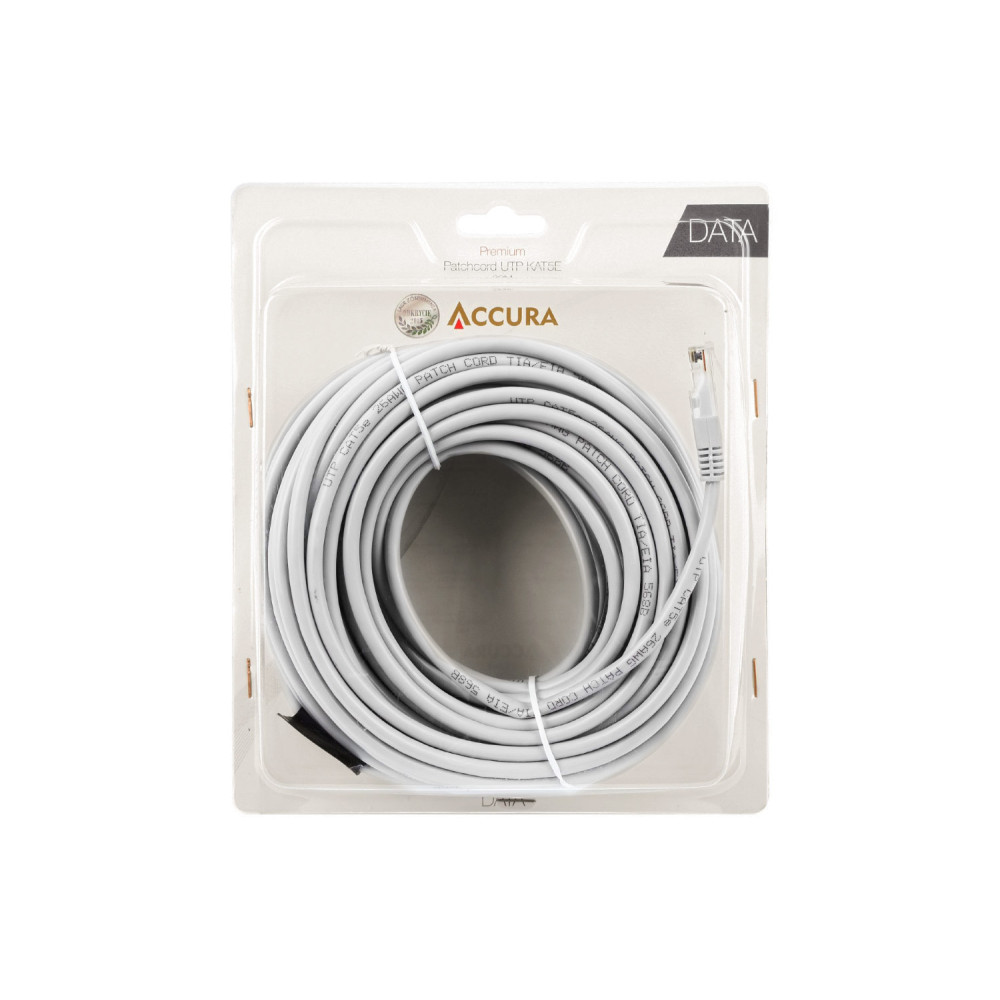 ACCURA ACC2138 PATCHCORD RJ45 LAN ETHERNET 20M UTP KAT5E CABLE