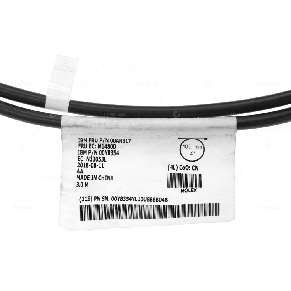 00AR317 IBM MINI SAS HD TO MINI SAS HD CABLE 3M