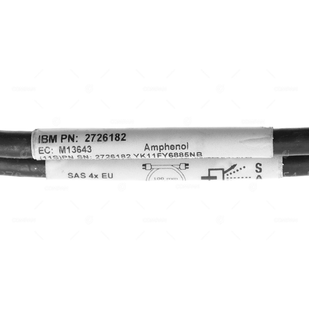 2726182 IBM 2M SFF-8088 TO SFF-8644 SAS CABLE FOR IBM TS7700 -