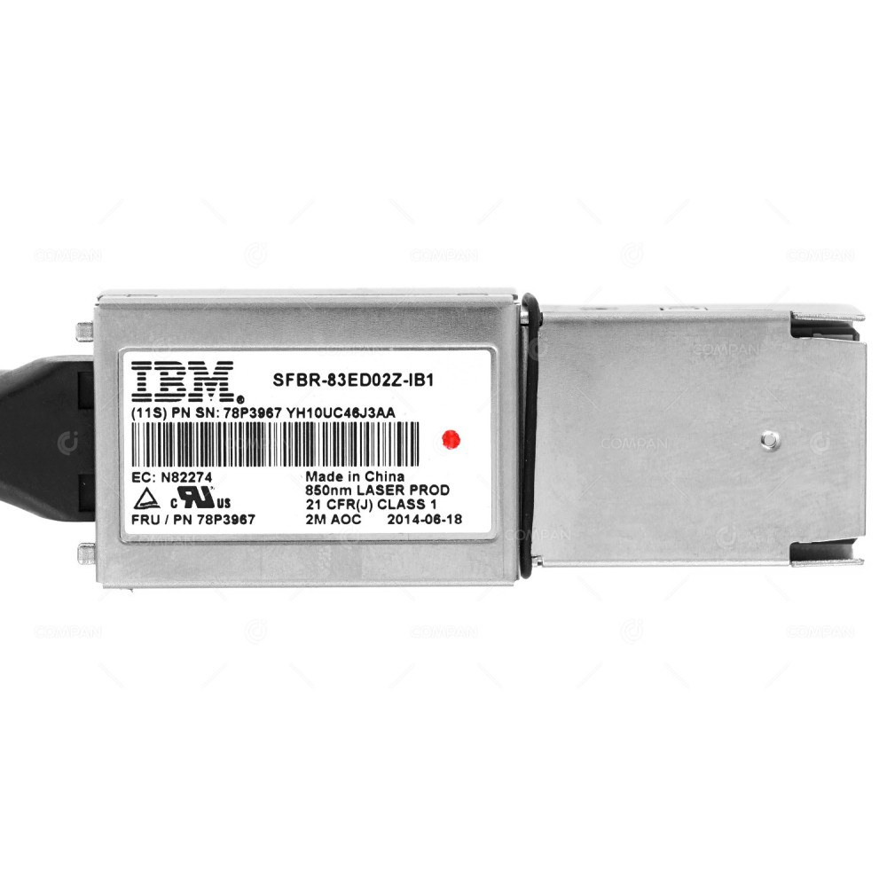 78P3967 IBM PCIE3 EXPANSION OPTICAL CABLE 2M SFBR-83ED02Z-IB1, 78P4415