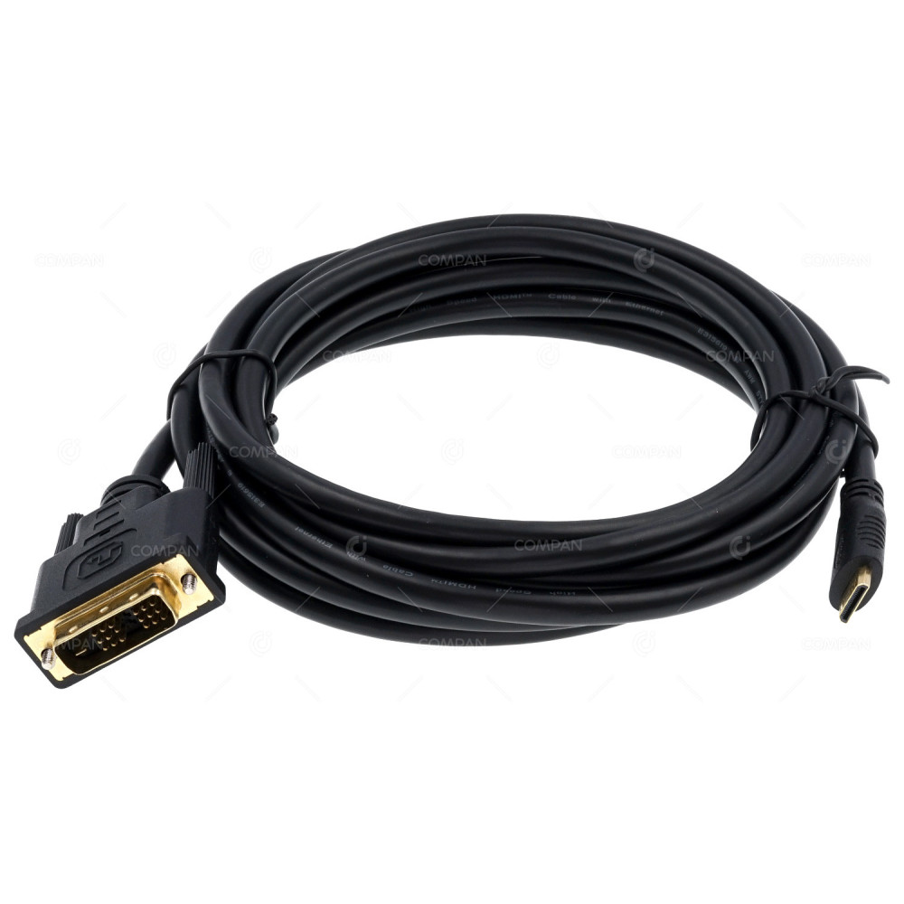 HDCDVIMM3M-NEW STARTECH MINI HDMI TO DVI-D CABLE 3M V932988