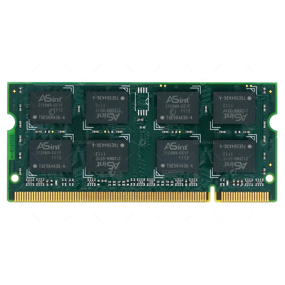 SSZ3128M8-JGE1F ASINT MEMORY 2GB PC2 6400 SODIMM DDR2 FOR LAPTOPS -