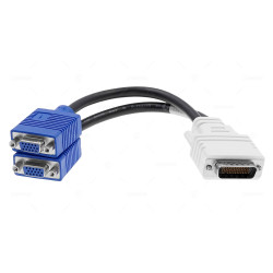 338285-001  HP DMS-59 TO DUAL VGA VIDEO SPLITTER CABLE 0.2M