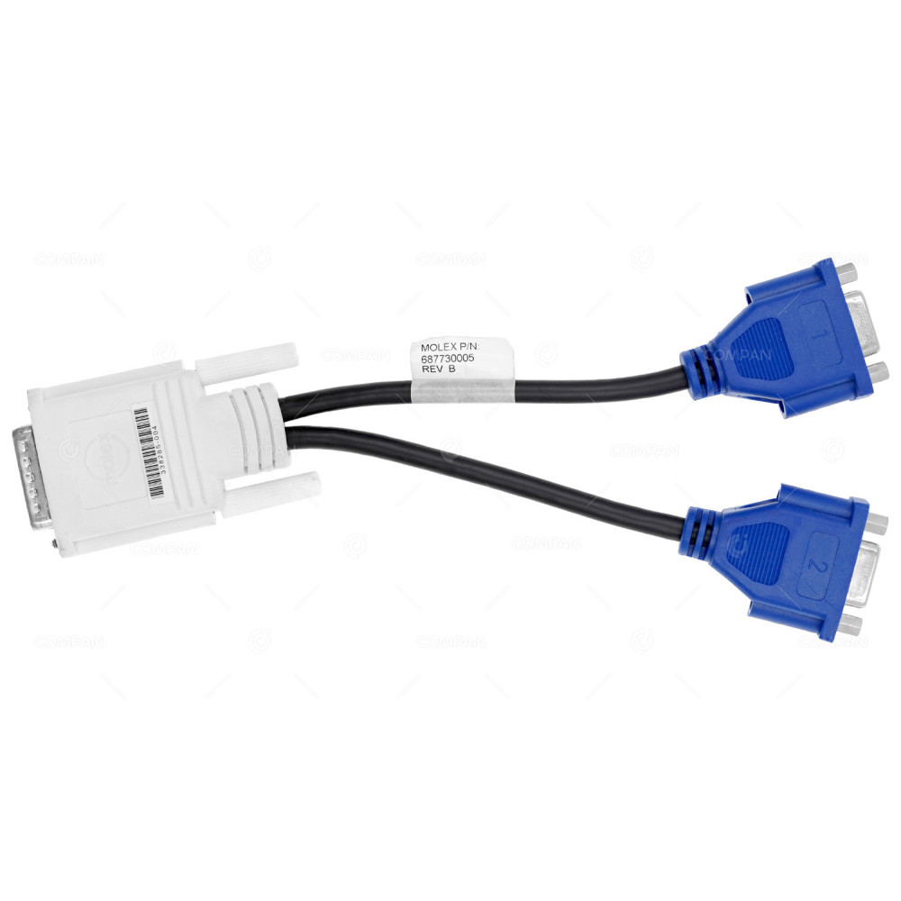 338285-004  HP DMS-59 TO DUAL VGA VIDEO SPLITTER CABLE 0.2M
