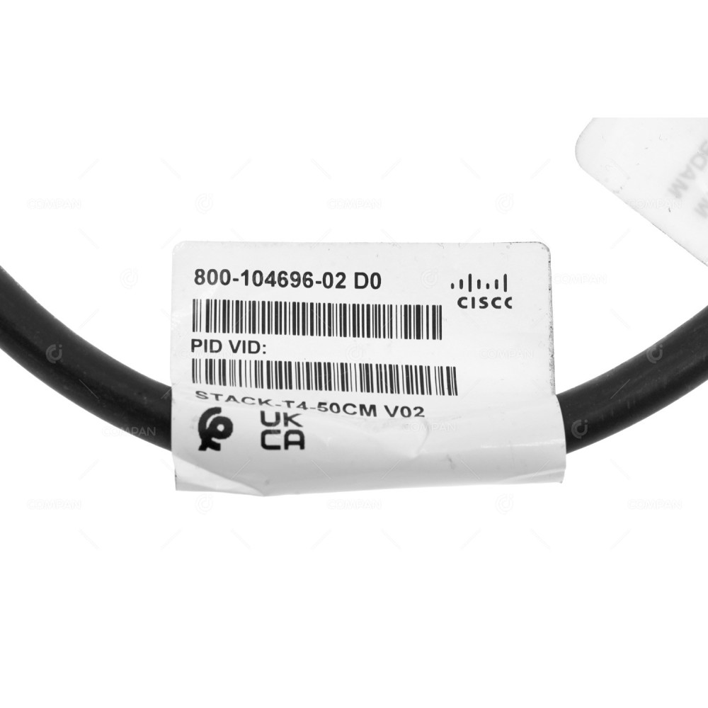 800-104696-02  CISCO STACK-T4-50CM STACKING CABLE 0.5M FOR C9200