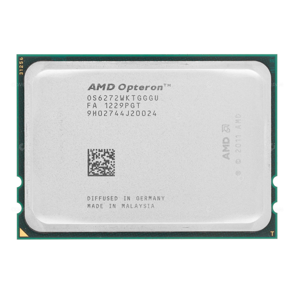 OS6272WKTGGGU AMD OPTERON 6272 2.10 GHZ 16 CORE 16MB 115W SOCKET G34