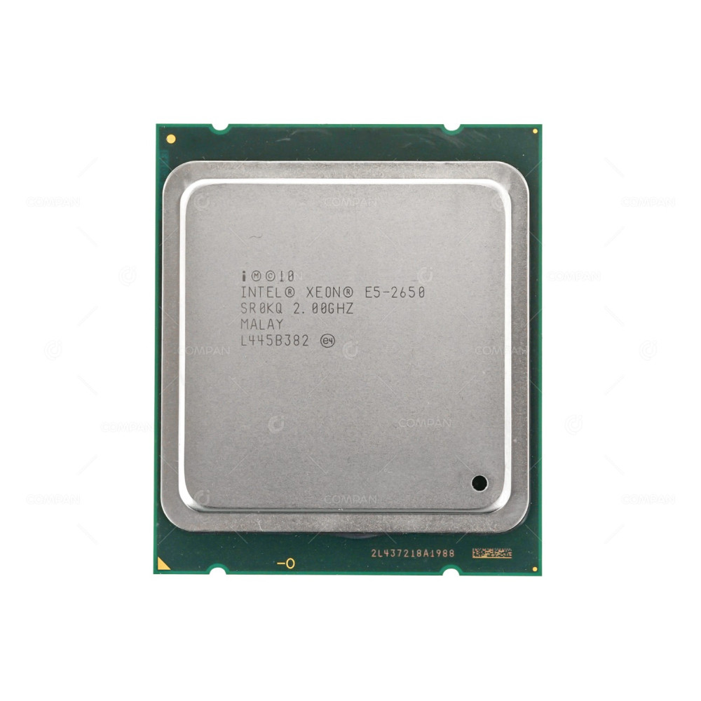 SR0KQ INTEL XEON E5-2650 2.00GHZ 8 CORE 20MB L3 CACHE 95W LGA2011