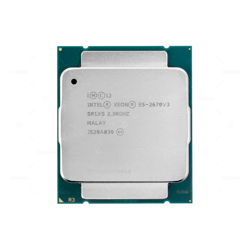 SR1XS INTEL XEON E5-2670 V3 2.30GHZ 12 CORE 30MB CACHE 120W LGA 2011-3