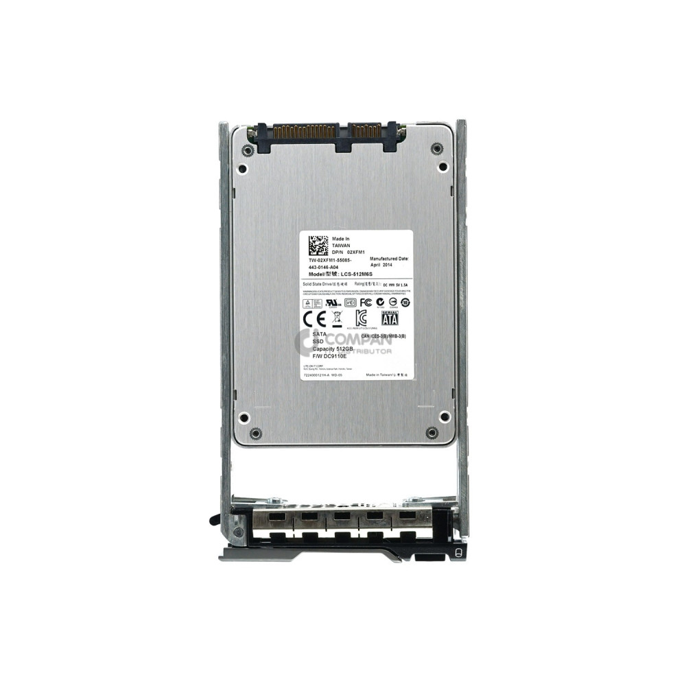 2XFM1 DELL SSD 512GB SATA 6G 2.5" SFF HOT-SWAP