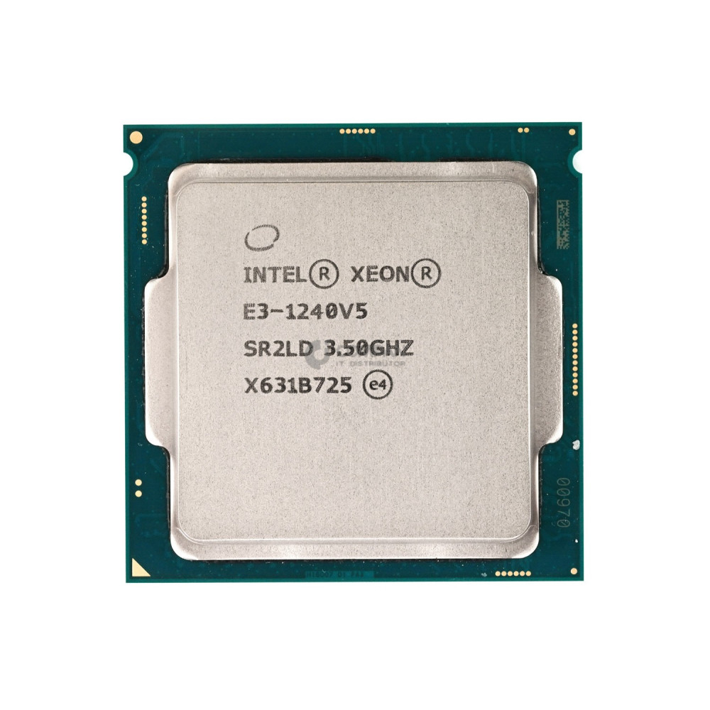 SR2LD INTEL XEON E3-1240 V5 3.50GHZ 4 CORE 8MB L3 CACHE 80W LGA1151