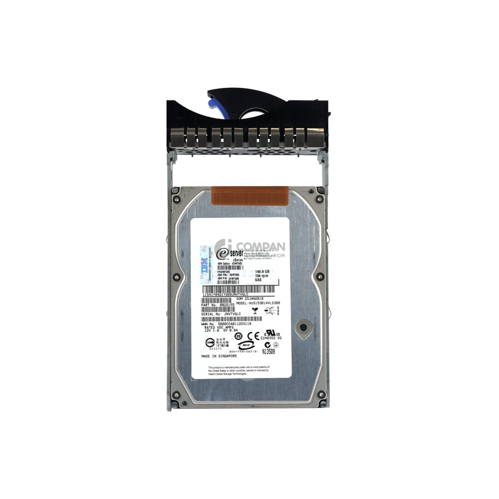 39R7350 IBM HDD 146GB 15K SAS 3G 3.5" LFF HOT-SWAP