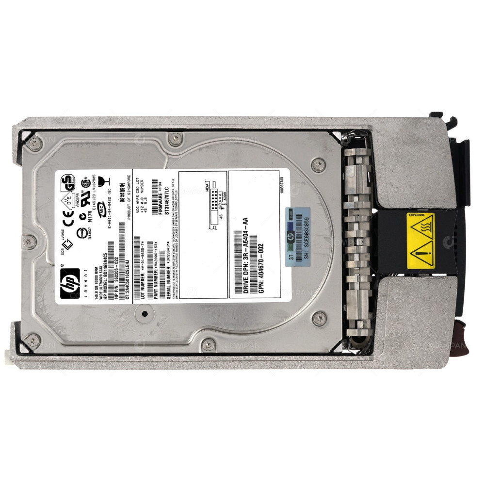 411261-001 HP HDD 300GB 15K SCSI U320 3.5" LFF HOT-SWAP