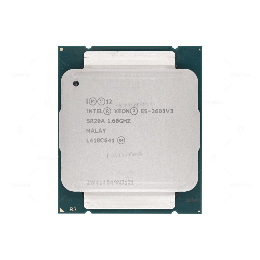 SR20A INTEL XEON E5-2603 V3 1.60GHZ 6 CORE 15MB CACHE