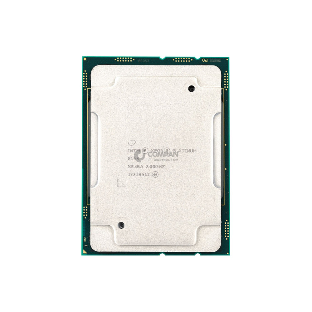 SR3BA INTEL XEON PLATINUM 8153 2.00GHZ 16CORE 22MB CACHE 125W LGA3647