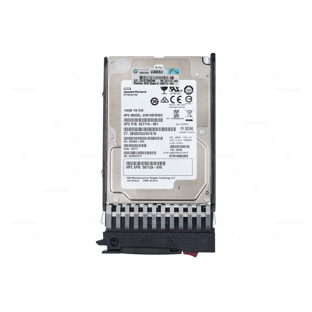 583713-001 HP HDD 146GB 15K SAS 6G 2.5" SFF HOT-SWAP FOR HP EVA