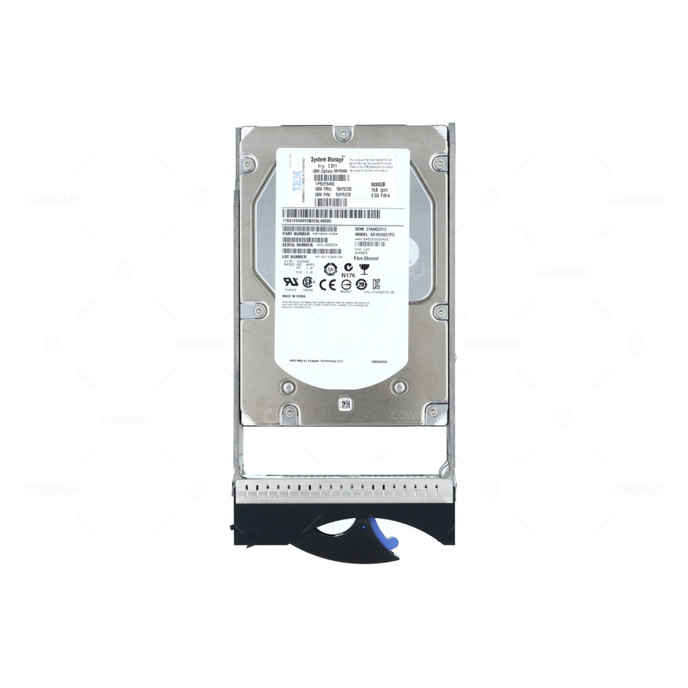 59Y5336 IBM HDD 600GB 15K FC 4G 3.5" LFF HOT-SWAP