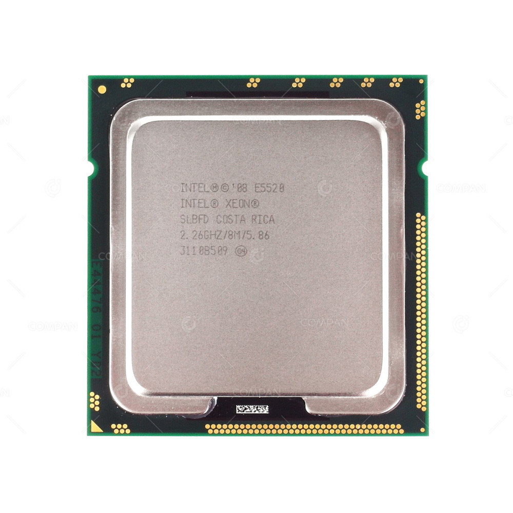 SLBFD INTEL XEON E5520 2.26GHZ 4-CORE 8MB L3 CACHE 80W LGA1366