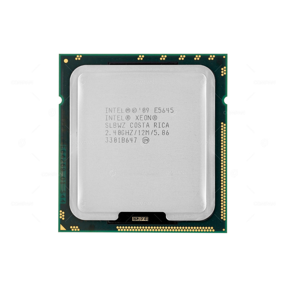 SLBWZ INTEL XEON E5645 2.40GHZ 6 CORE 12MB CACHE 80W LGA1366