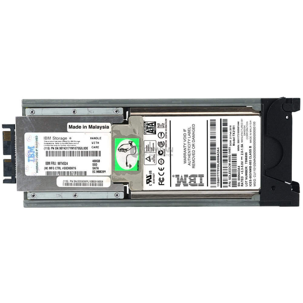 98Y4524 IBM SSD 400GB 1.8" 6G SATA FOR DS8870