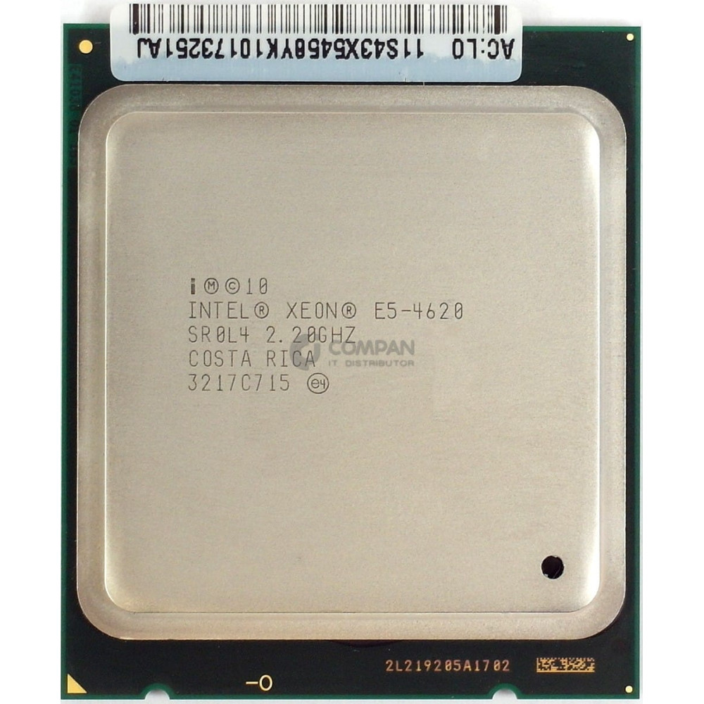 SR0L4 INTEL XEON E5-4620 2.20GHZ 8 CORE 16MB CACHE 95W LGA2011