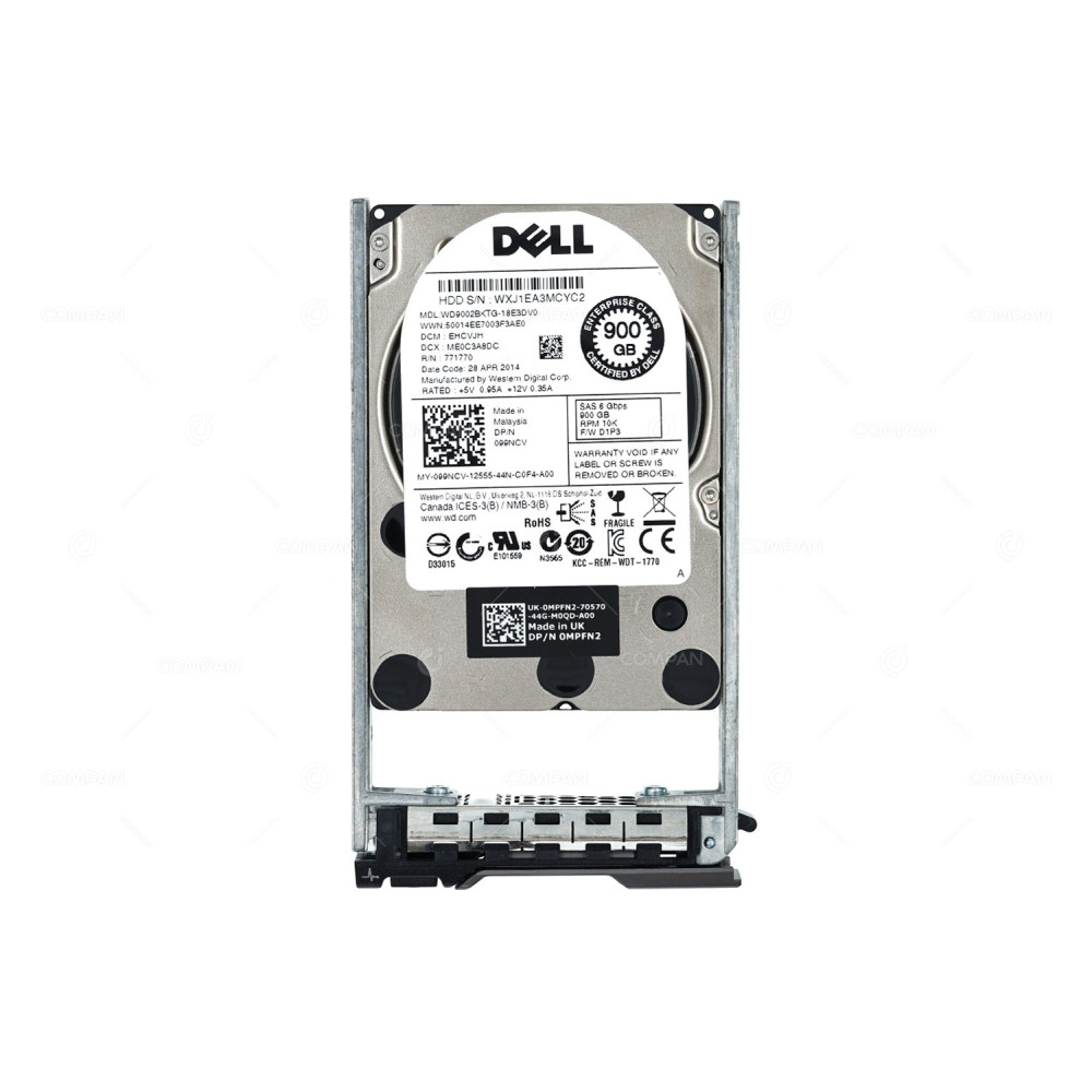 99NCV DELL HDD 900GB 10K SAS 6G 2.5" SFF HOT-SWAP