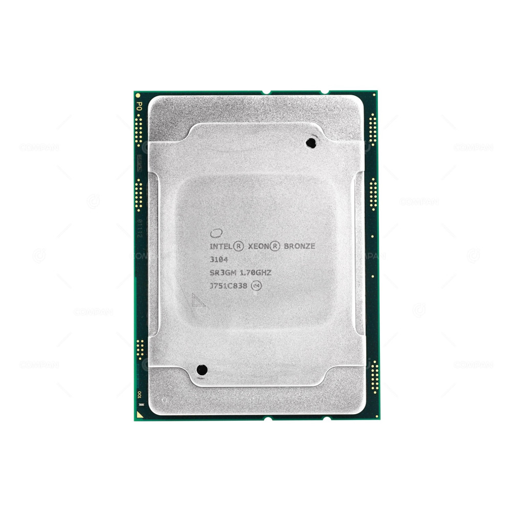 SR3GM INTEL XEON BRONZE 3104 1.70GHZ 6-CORE 8.25MB L3 CACHE 85W LGA3647