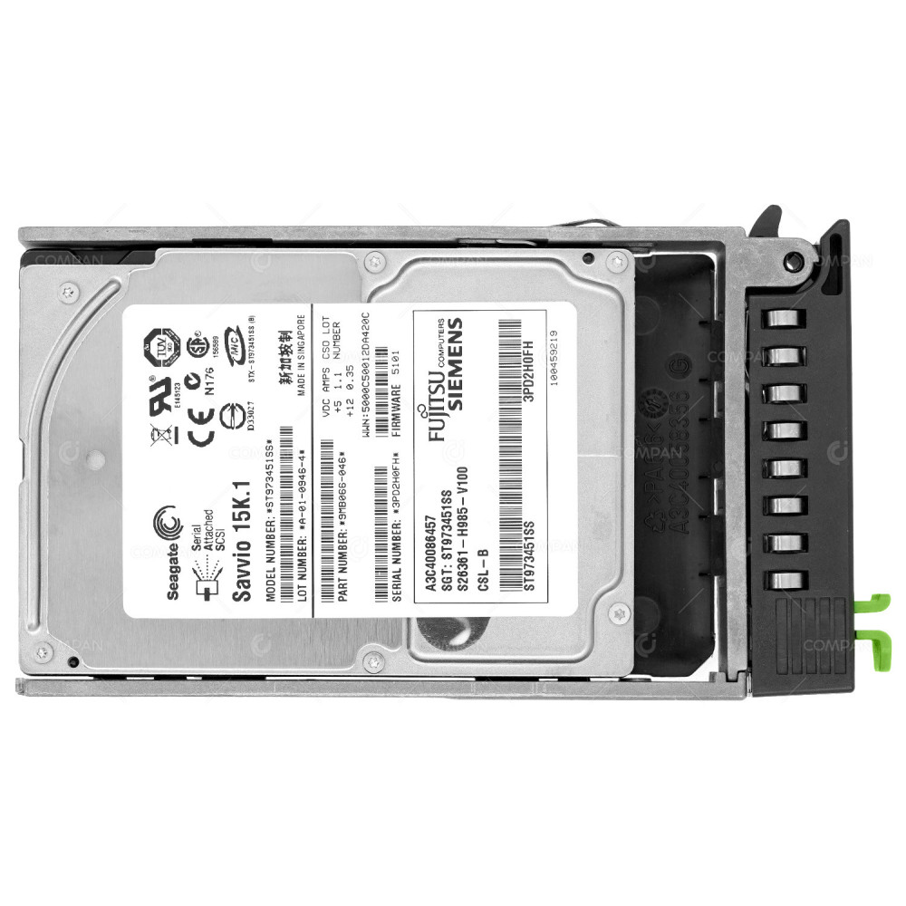 A3C40086457 FUJITSU 73GB 15K 6G SAS 2.5 SFF HOT-SWAP