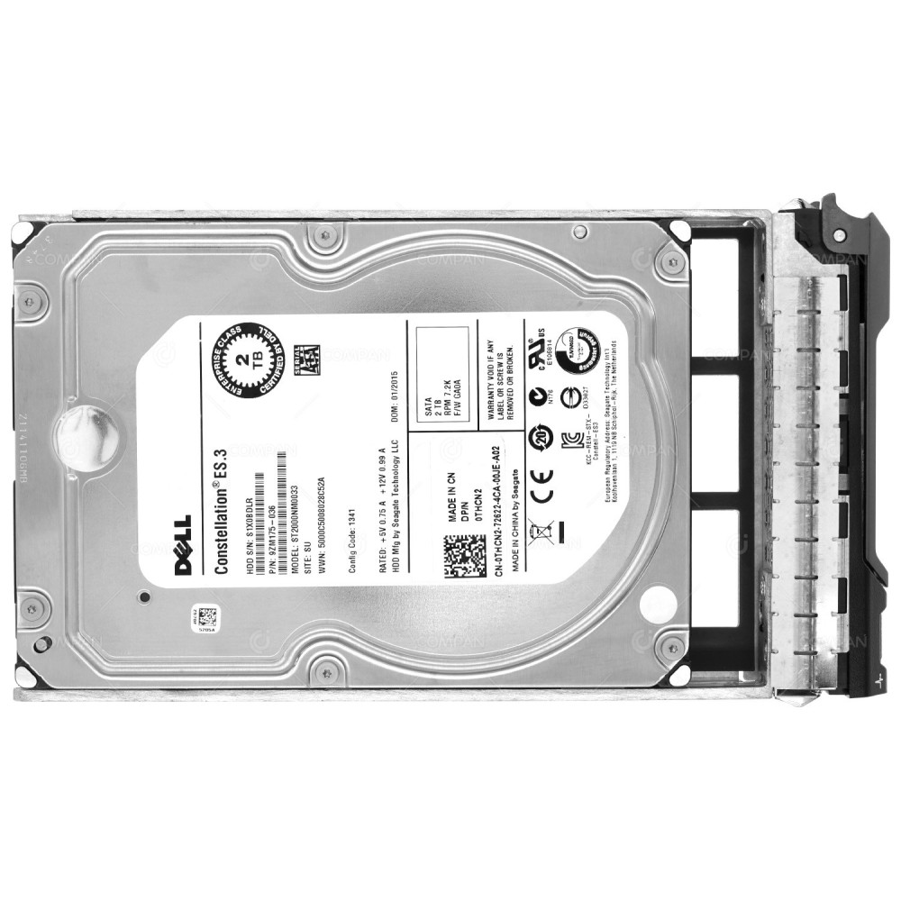 FFN1M DELL HDD 2TB 7.2K SATA 6G 3.5" LFF HOT-SWAP