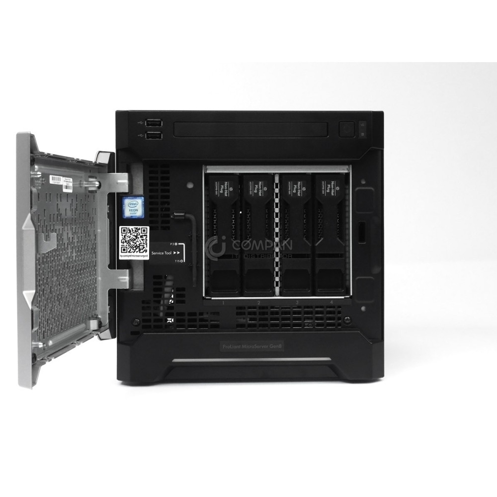 HP PROLIANT MICROSERVER G8 4 BAY LFF E3-1220L V2 16GB RAM 2x 1TB SATA