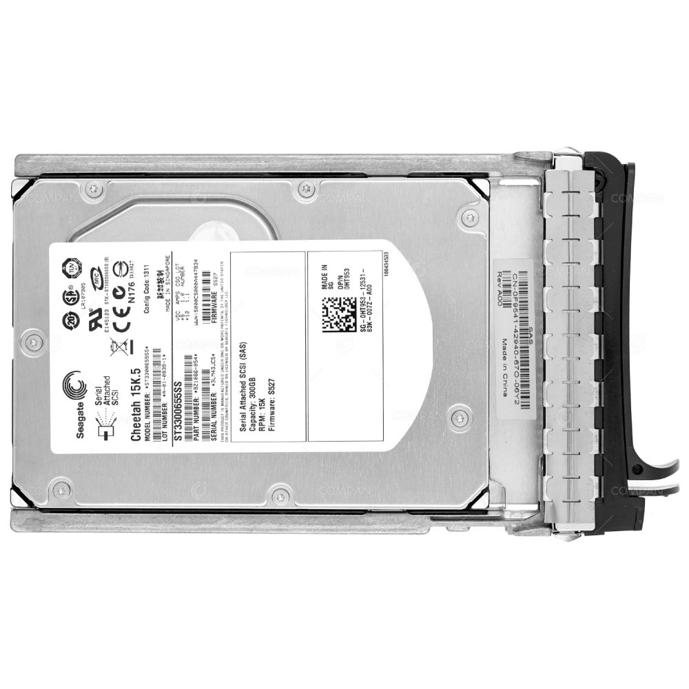 HT953 DELL 300GB 15K 3G SAS 3.5 LFF HOT-SWAP