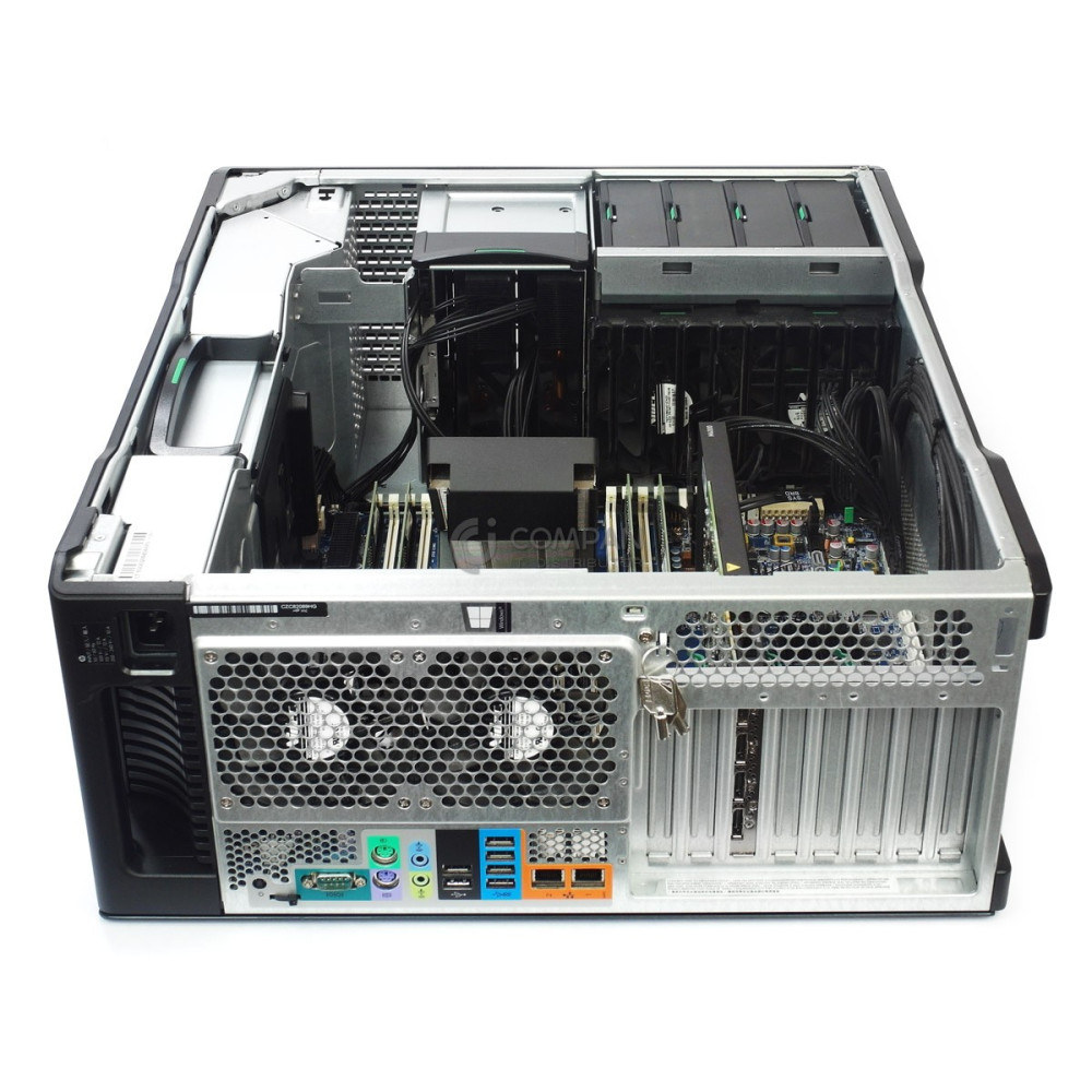 HEWLETT-PACKARD HP Z840 4LFF WORKSTATION 2X INTEL XEON E5-2667 V4 @ 3.20GHZ RAM 128GB(8X 16GB DDR4 ) 1X 3TB3X 512GB(4X SATA 3X SSD )