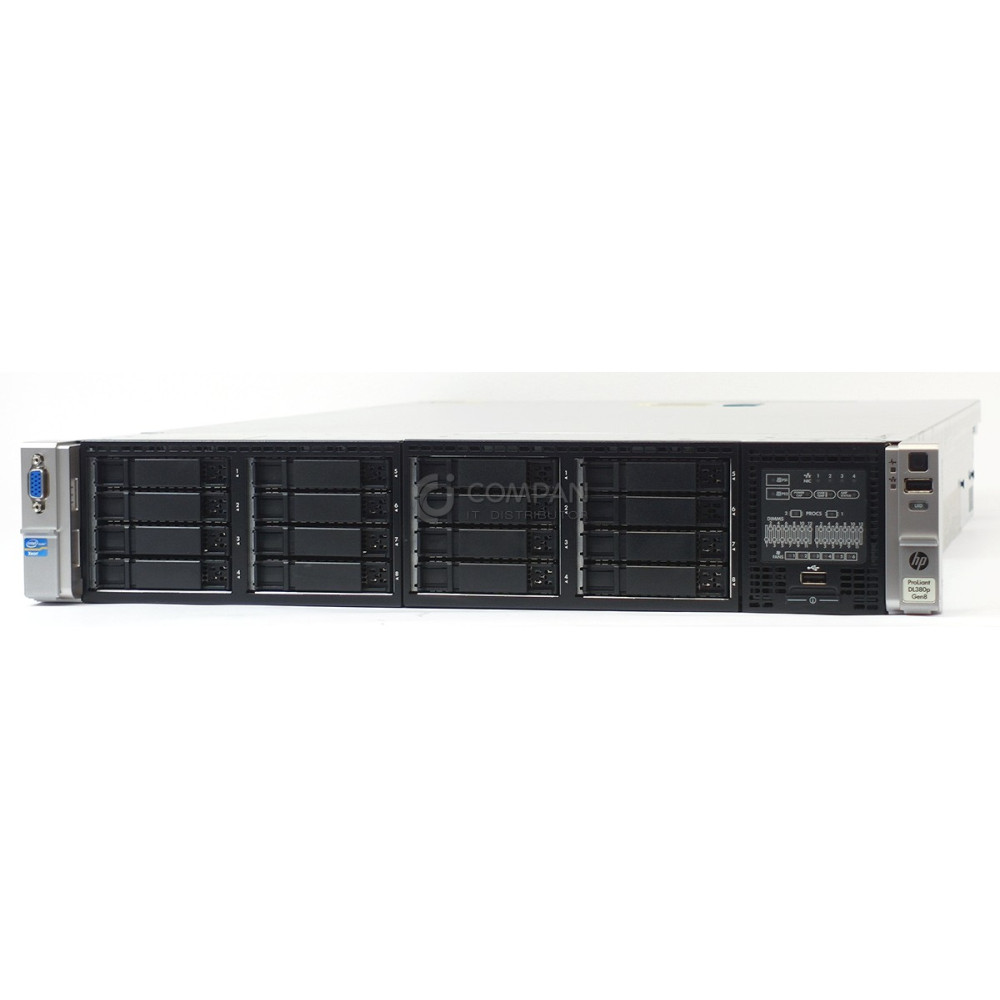 HP ProLiant DL380p Gen8 2x Intel Xeon E5-2603 v2 @ 1.80GHz RAM 16GB(4x 4GB  DDR3  4x 1600MHz ) 9x 1TB(9x SAS ) 653200-B21-16SFF