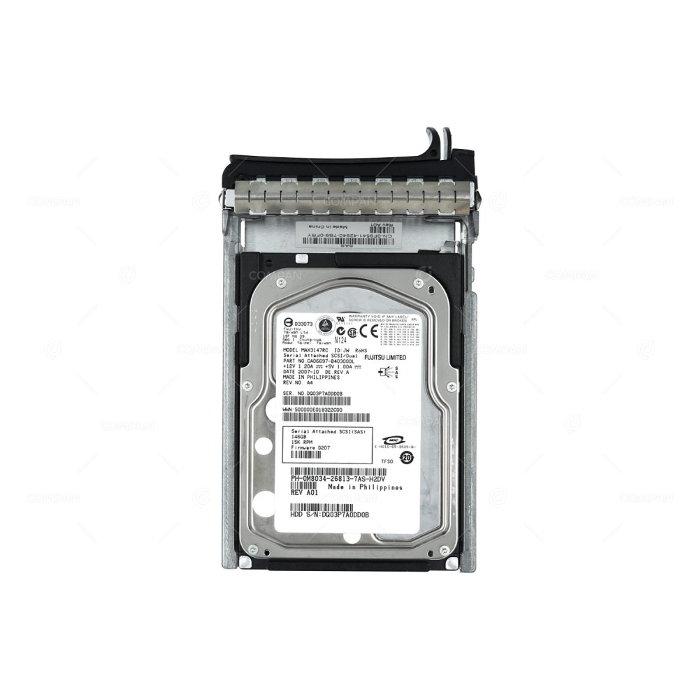 M8034 DELL HDD 146GB 15K SAS 3G 3.5" LFF HOT-SWAP