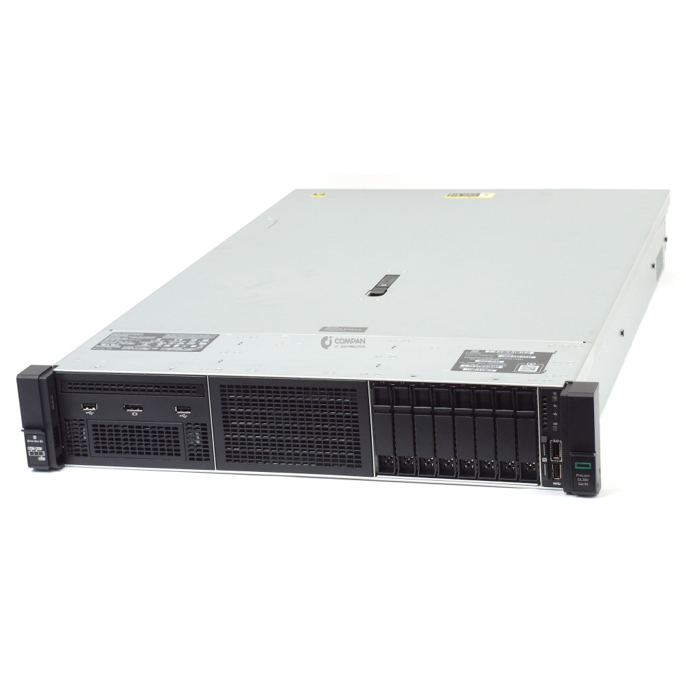 HPE PROLIANT DL380 G10 8BAY SFF Intel Xeon Silver 4110 64GB RAM 2x 300GB 15K SAS P408I 2 x PSU REF