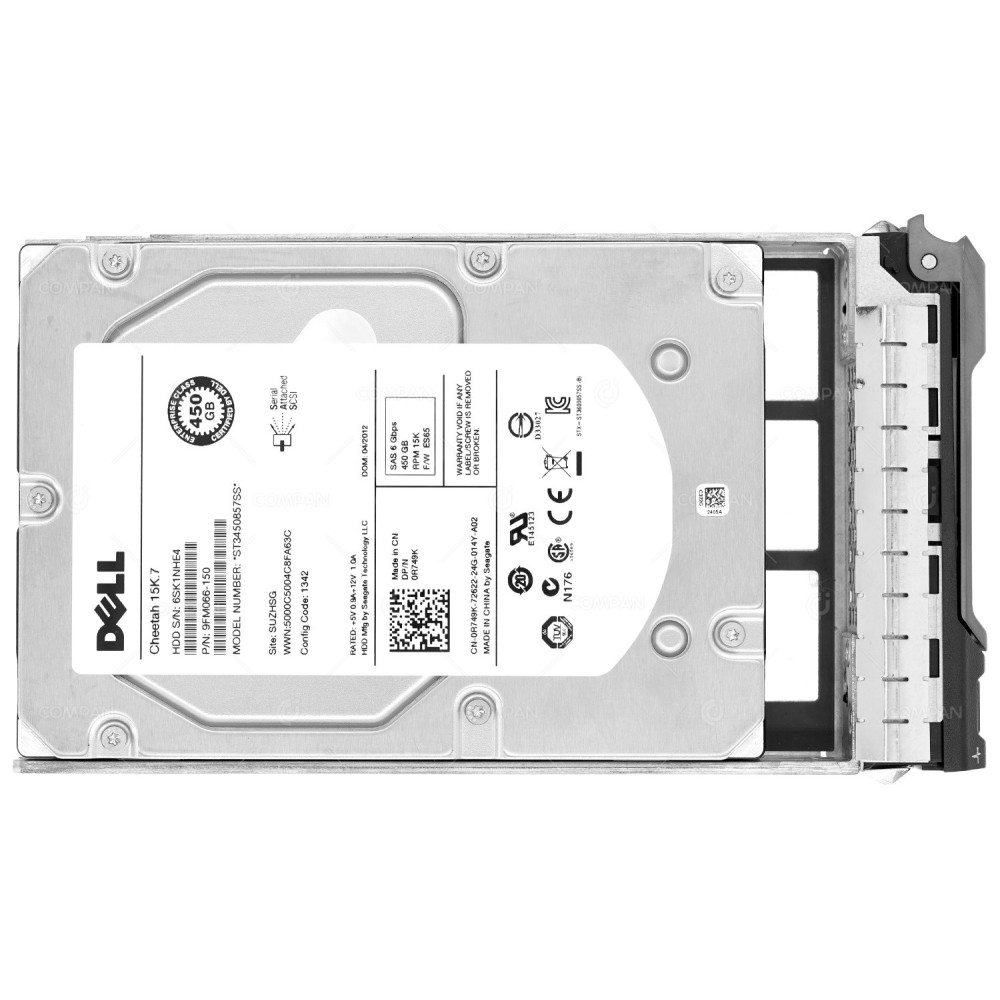 R749K DELL HDD 450GB 15K SAS 6G 3.5" LFF HOT-SWAP