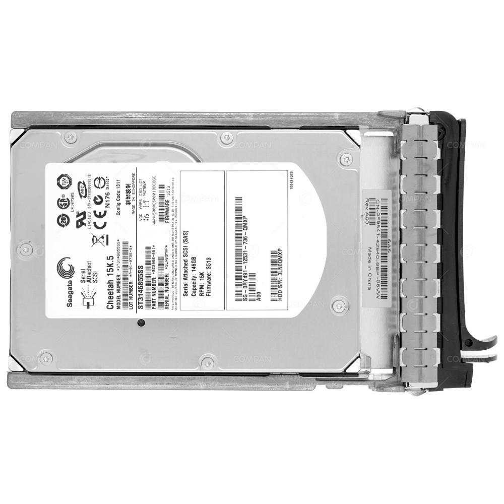 RY491 DELL HDD 146GB 15K SAS 3G 3.5" LFF HOT-SWAP